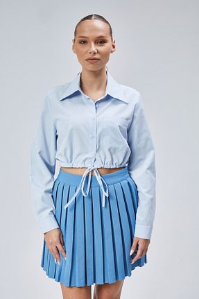 پیراهن رنگی زنانه کراپ EMMAS CLOTHİNG - کد 900164081