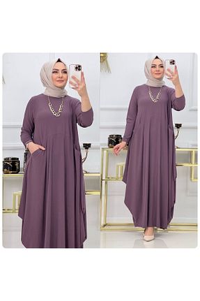 لباس حجاب صورتی زنانه Relaxed NİSUM MODA - کد 892030685