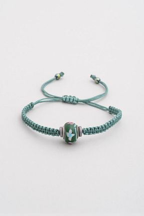 دستبند نقره سبز زنانه 925 عیار So Chic - کد 900161139