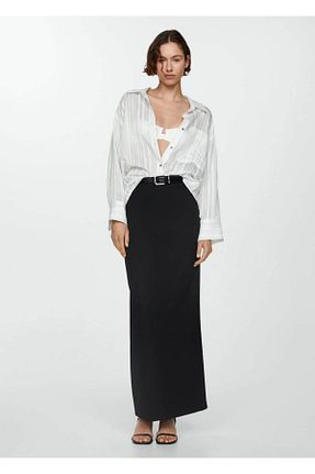 پیراهن سفید زنانه رگولار MANGO - کد 822177568