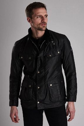 کاپشن مشکی مردانه پلی استر Barbour - کد 46621768