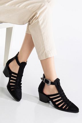 کفش پاشنه بلند کلاسیک مشکی زنانه جیر MS SUGAR SHOES - کد 901361647