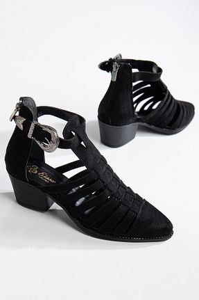 کفش پاشنه بلند کلاسیک مشکی زنانه جیر MS SUGAR SHOES - کد 901361647