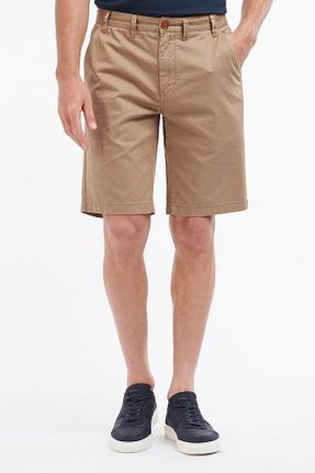 شلوارک و برمودا طوسی مردانه %100 پنبه Barbour - کد 712519777