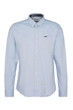 پیراهن آبی مردانه رگولار Barbour - کد 854086757