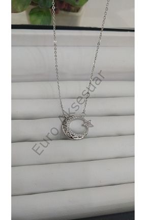 گردنبند استیل ( فولاد ) زنانه استیل ضد زنگ Genel Markalar - کد 900276190