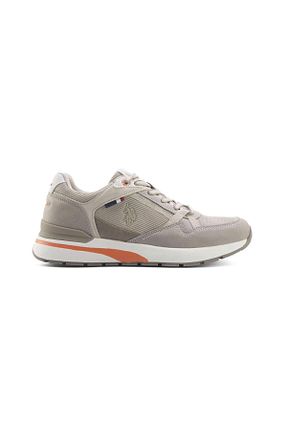 کفش اسنیکر بژ مردانه بند دار U.S. Polo Assn. - کد 900277663