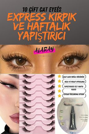 مژه مصنوعی Uzunluk Francheska - کد 900278207