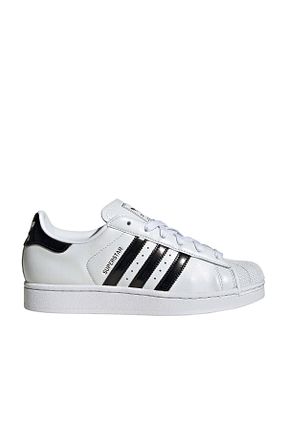 کفش اسنیکر سفید زنانه بند دار adidas - کد 898806256