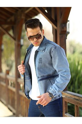 کت آبی مردانه اورسایز LTC Jeans - کد 106736619
