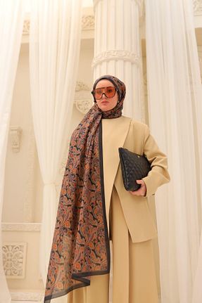 شال بژ زنانه Silk Home - کد 900566550