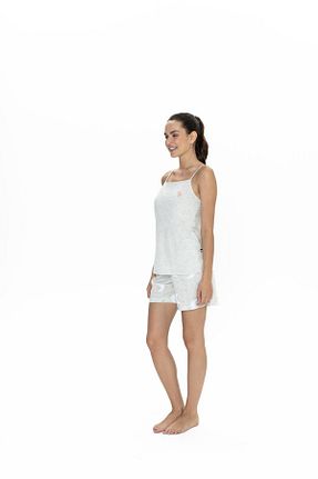ست لباس راحتی قهوه ای زنانه چاپی U.S. Polo Assn. - کد 900414059