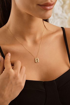 گردنبند طلا زرد زنانه 14 عیار Sefa Gold - کد 900613606