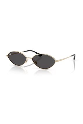 عینک آفتابی طلائی زنانه 56 Ray-Ban - کد 899343513