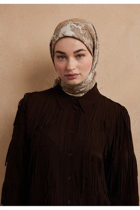 روسری بژ مودال Fresh - کد 900344344