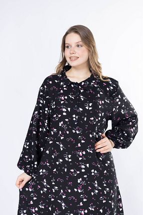 لباس حجاب رنگی زنانه سایز بزرگ mervemoda - کد 900291267