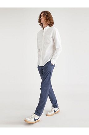 شلوار آبی مردانه پنبه ای Dockers - کد 900304579