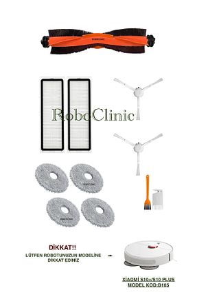 اکسسوری جاروبرقی سفید Roboclinic - کد 887598994