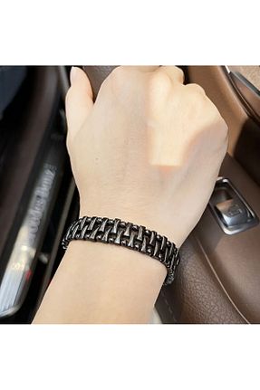 دستبند جواهر رنگی زنانه سنگ طبیعی PİRAMİGO - کد 901819386
