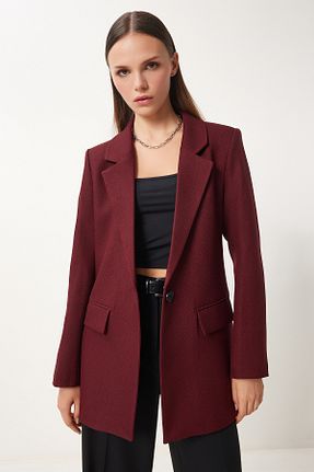 کت زرشکی زنانه Blazer Lovelyİstanbul - کد 866696086