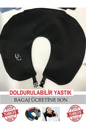 زیرانداز و بالش بادی مشکی unique-g fashion accesories - کد 871167985