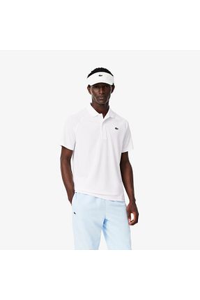 پولوشرت سفید مردانه پلی استر Lacoste - کد 721843195