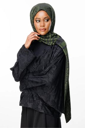 شال خاکی زنانه کشمیر Mooncorn - کد 900393143