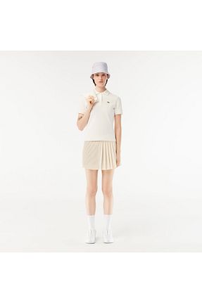کلاه سفید زنانه پنبه ای Lacoste - کد 117261444