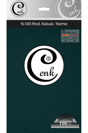 روسری سبز پلی استر Cenk - کد 121292965