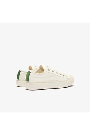 کفش اسنیکر سفید زنانه بند دار Lacoste - کد 837994505