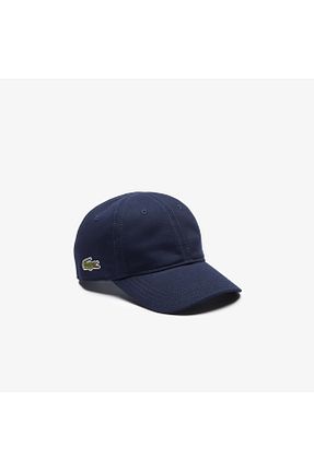 کلاه سرمه ای زنانه پنبه ای Lacoste - کد 3009823