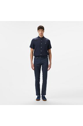 شلوار سرمه ای مردانه پنبه ای Lacoste - کد 34809604