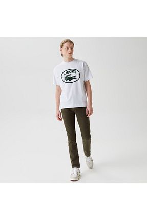 تیشرت سفید مردانه رگولار Lacoste - کد 670283751