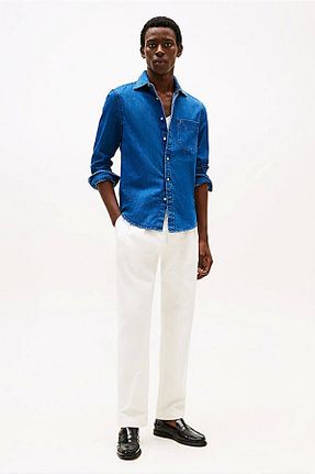 پیراهن رنگی مردانه رگولار Tommy Hilfiger - کد 900390121