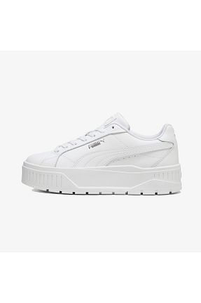 کفش اسنیکر سفید زنانه بند دار Puma - کد 891881934