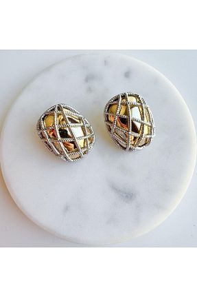 گوشواره استیل (فولاد) متالیک استیل (فولاد) VenüsDesign - کد 892906507