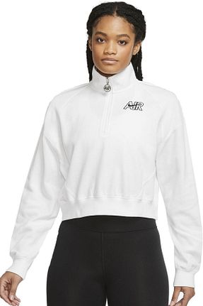 سوئیشرت اسپرت سفید زنانه اورسایز Nike - کد 900374866
