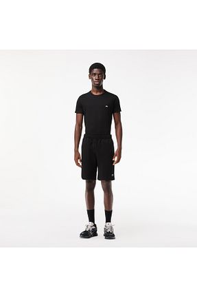 شلوارک و برمودا مشکی مردانه رگولار Lacoste - کد 821834510