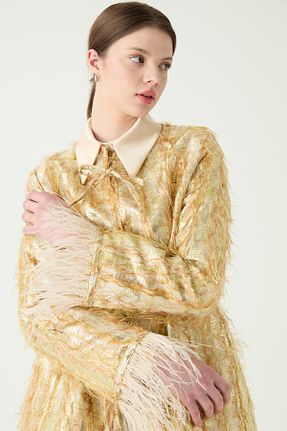 کت سبز زنانه رگولار Ahel Tasarım - کد 900383839
