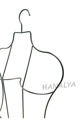 آویز مشکی فلزی HANALYA - کد 719446551