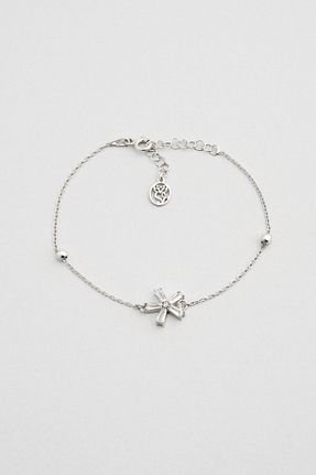 دستبند نقره سفید زنانه 925 عیار So Chic - کد 800427778