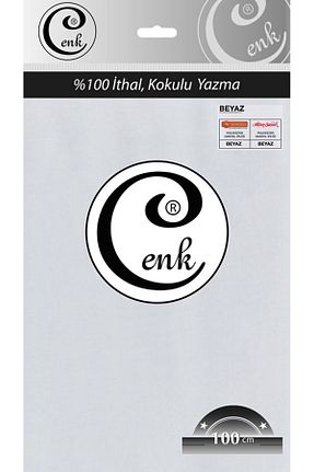 روسری سفید پلی استر Cenk - کد 34689024