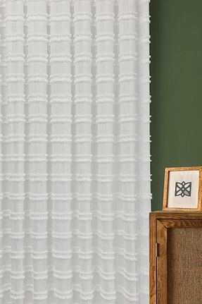 پرده توری نباتی ریل دار MARİTSA - کد 828590903