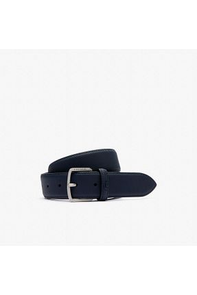 کمربند سرمه ای مردانه چرم خالص Lacoste - کد 900370853