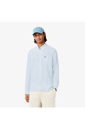پیراهن آبی مردانه رگولار Lacoste - کد 682781288