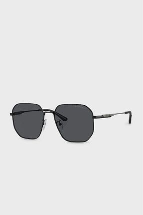 عینک آفتابی مشکی مردانه 57 Emporio Armani - کد 832922320