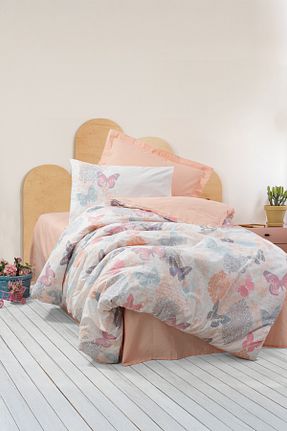 روتختی تک نفره صورتی پنبه ای Cotton Box - کد 350230494