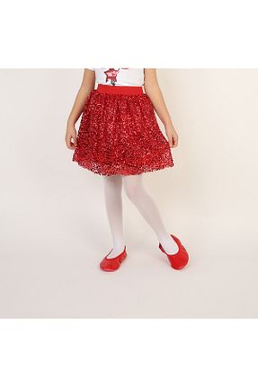 دامن قرمز بچه گانه لیکرا Dıgıl Kids - کد 901797643