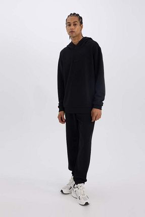 شلوار کرمگن مشکی مردانه Defacto - کد 900404965