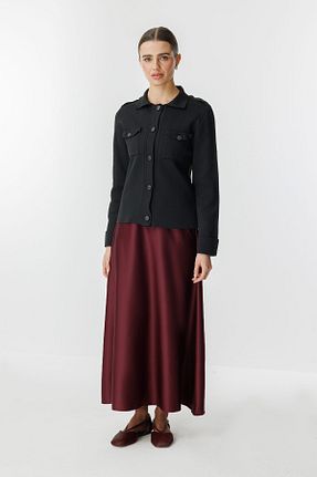 دامن حجاب زرشکی Çan Hooopstore - کد 900413448